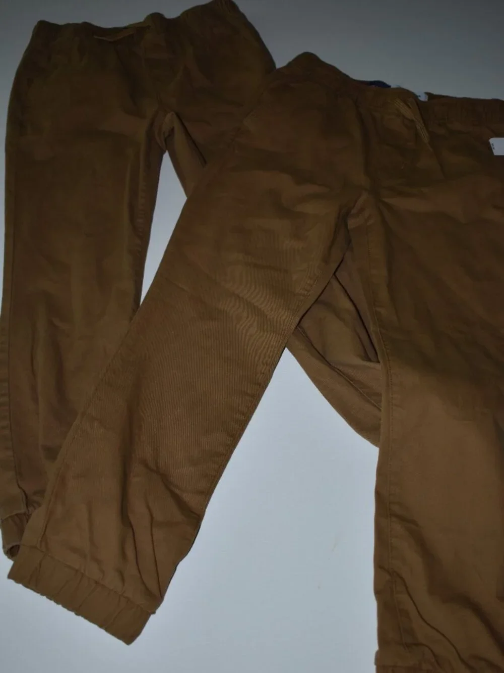 NWT Old Navy Built-In Flex Jogger Pants Boys Lg 10-12 Brown Drawstring Elastic